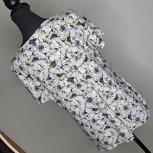 Croft & Barrow sz P M pullover blouse - Picture 4 of 10